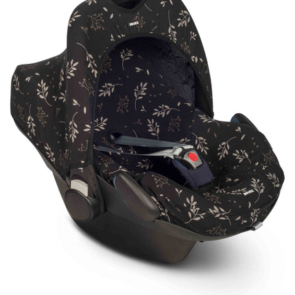 Funda de asiento de coche Dooky Leaves negro 72cm