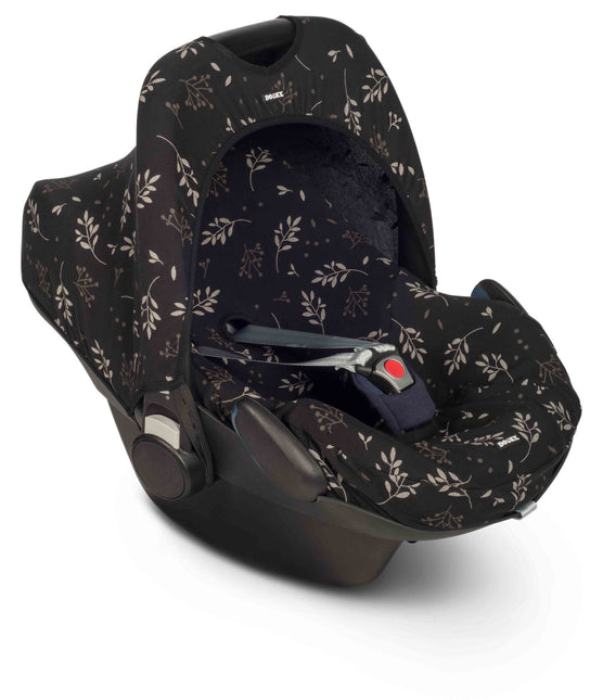 Funda de asiento de coche Dooky Leaves negro 72cm