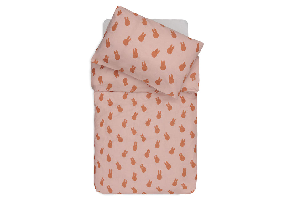 Jollein Funda Nórdica Niño Pequeño Miffy Sombra Rosa Salvaje 100 X 140 Cm