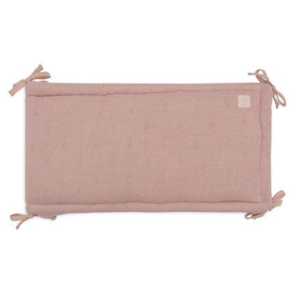 Jollein Box parachoques Cosy Knit Wild Rose 180 X 30 cm