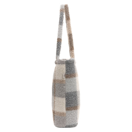 Bolso para pañales Jollein Check Boucle Shopper