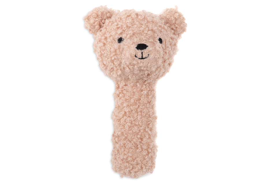 Osito de peluche sonajero Jollein Rosa silvestre