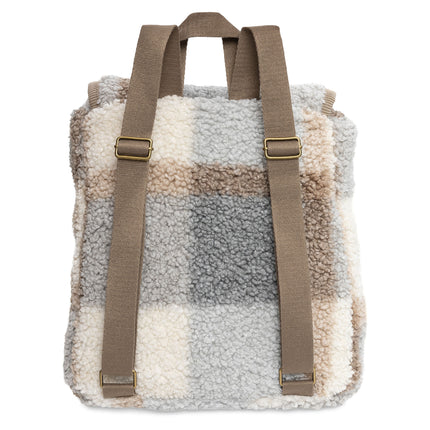 Mochila Jollein Check Boucle