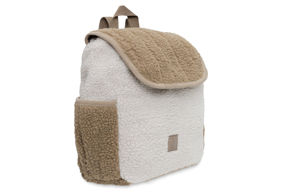 Mochila Jollein Colourblock Natural