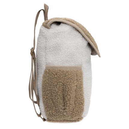 Mochila Jollein Colourblock Natural