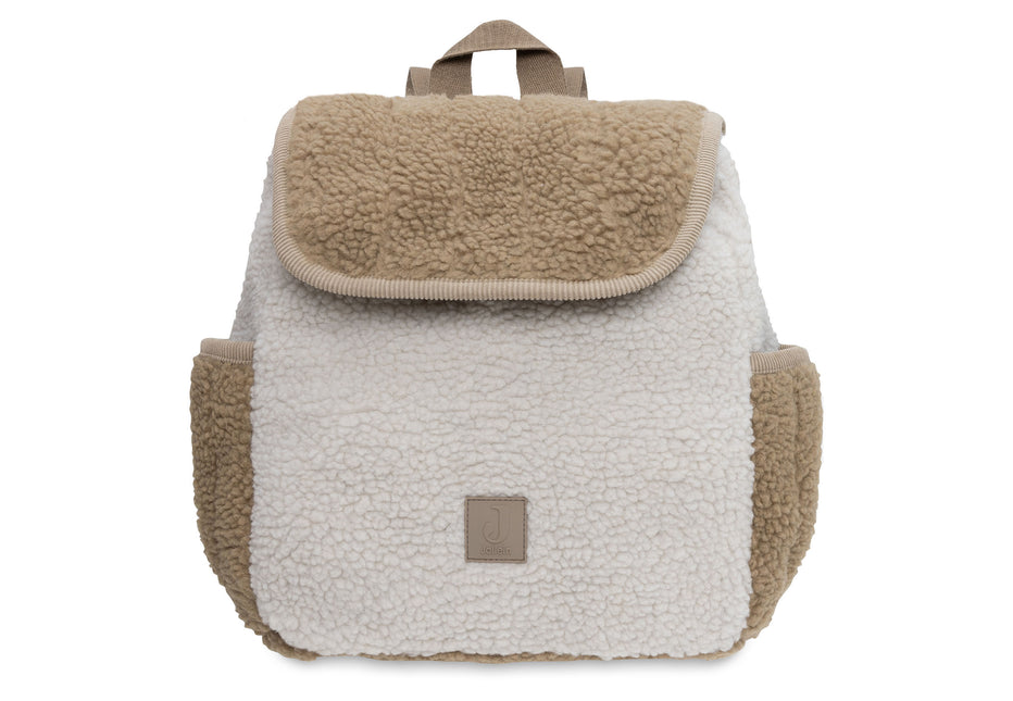 Mochila Jollein Colourblock Natural