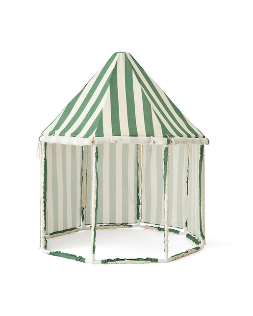 Concept Carpa de juegos infantil raya verde