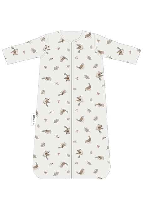 Saco de Dormir Meyco Baby Robin Con Mangas Desmontables Multicolor