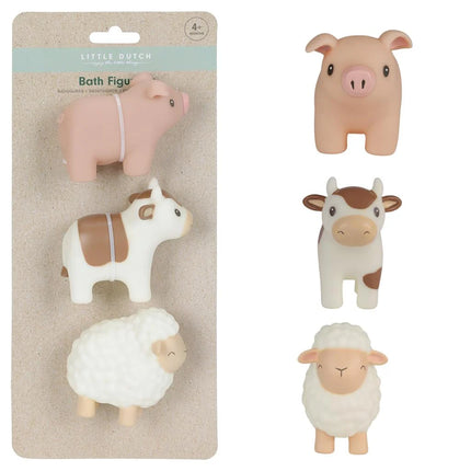 Set de 3 Figuras de Baño Little Dutch Farm