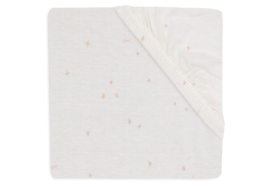 Jollein Sábana Ajustable Jersey Twinkling Wild Rose 40/50 X 80/90 Cm