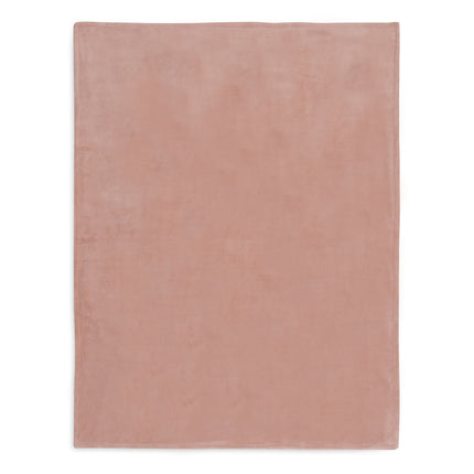 Jollein Manta de Cama Tejido Acogedor Rosa Silvestre/Velvet 100 X 150 Cm