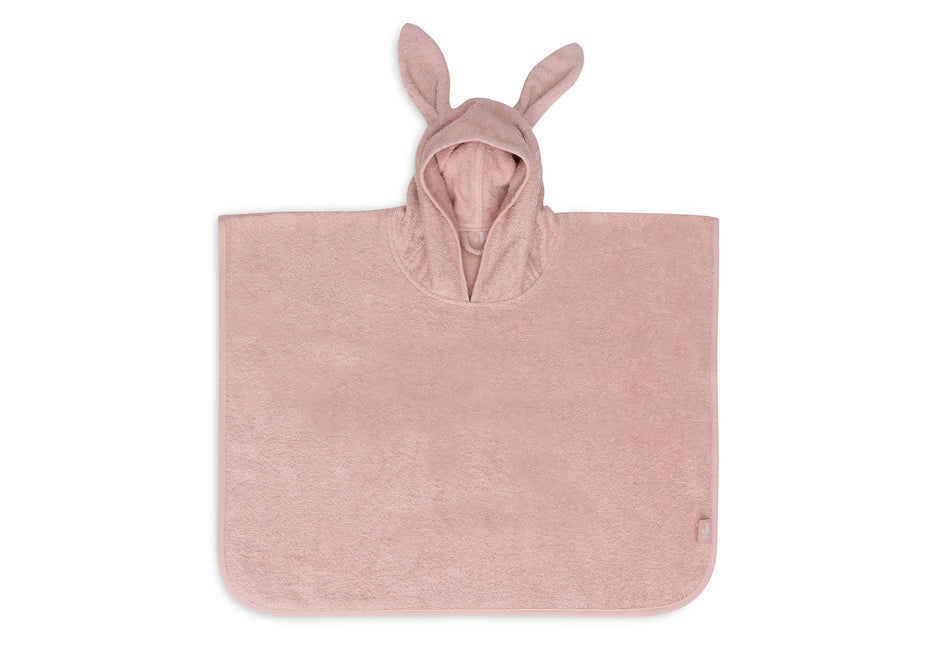 Bathponcho de rizo Jollein Rosa silvestre