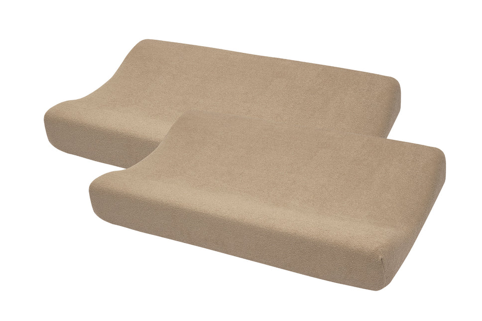 Meyco Funda cambiador Taupe 2pcs 50X70cm