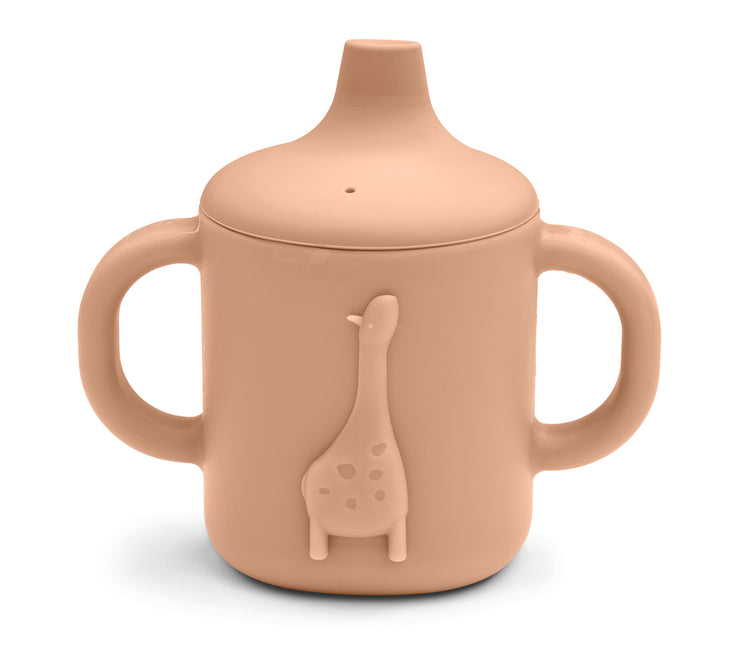 Liewood Taza para beber Amelio Jirafa Toscana Rosa