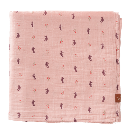 Fresk Swaddle 120x120 cm Caballito de mar