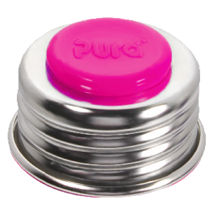 Pura Universal Lid Pink (schroefdop + afsluitdisk)