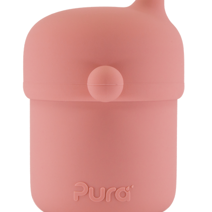 Taza con boquilla de silicona Pura my-my™ 150 ml - Rosa