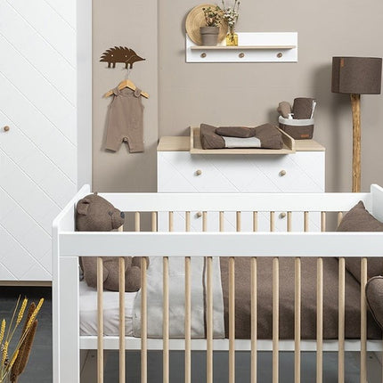 Baby's Only Dekbedovertrek Classic Cacao 100x135cm - Baby's Only - Babywinkel - 8720512361957