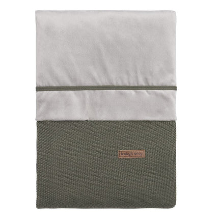 Baby's Only Dekbedovertrek Classic Khaki 80x80cm - Baby's Only - Babywinkel - 8719497044559