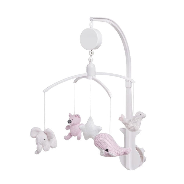 Baby's Only Muziekmobiel Classic Roze/Wit - Baby's Only - Babywinkel - 8719497041862