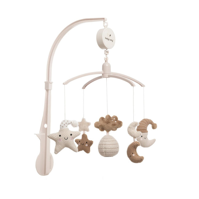 Baby's Only Muziekmobiel Heaven Clay/Warm Linen - Baby's Only - Babywinkel - 8720791359300