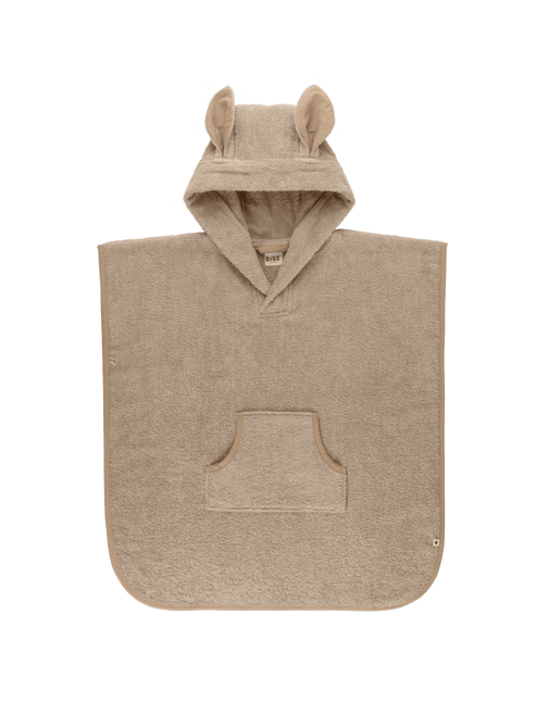 BIBS Badcape Baby Poncho Kangaroo Vanilla - BIBS - Babywinkel - 5713795242306