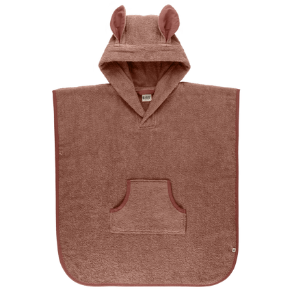 BIBS Badcape Baby Poncho Kangaroo Woodchuck - BIBS - Babywinkel - 5713795242276