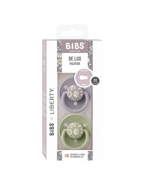 BIBS Tetina Liberty De Lux Sage 2pcs