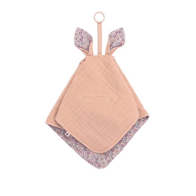 BIBS Knuffeldoekje Liberty Kangaroo Liberty Eloise Blush - BIBS - Babywinkel - 5713795247080