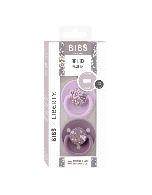 BIBS Speen Liberty De Lux Mauve 2St - BIBS - Babywinkel - 5713795243211