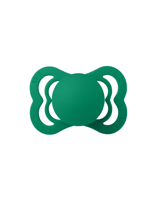 BIBS Speen Maat 1 Silicone Supreme Evergreen - BIBS - Babywinkel - 5713795237630