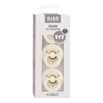 BIBS Speen Maat 1 Try - It Box Ivory - BIBS - Babywinkel - 5713795249251