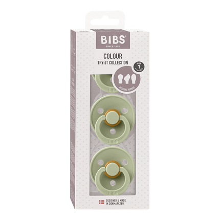 BIBS Speen Maat 1 Try - It Box Sage - BIBS - Babywinkel - 5713795249268