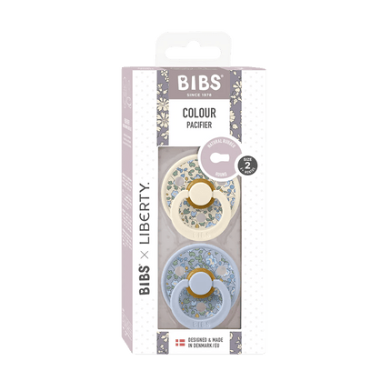 BIBS Speen Maat 2 Eloise/Dusty Blue 2St - BIBS - Babywinkel - 5713795243051