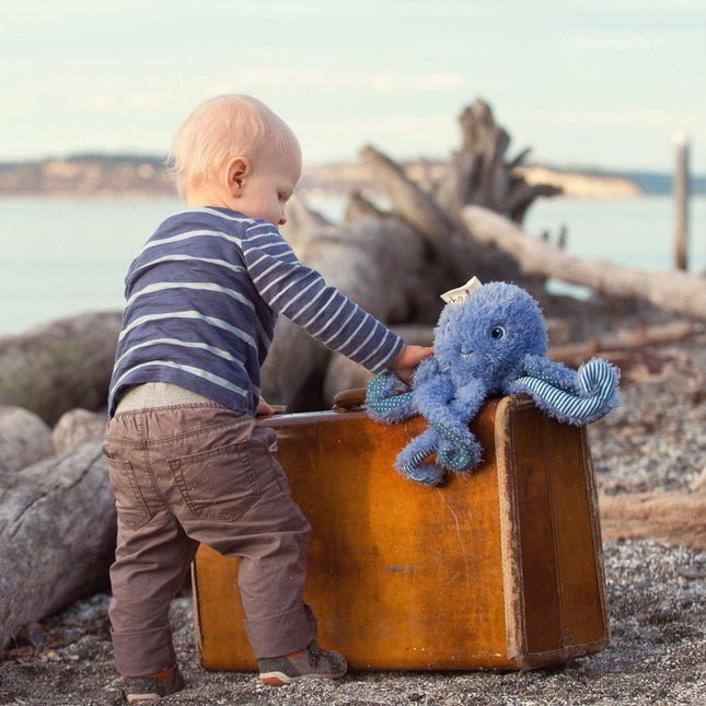 Bunnies By The Bay Knuffel Ocho De Octopus 23cm - Bunnies By The Bay - Babywinkel - 811357005620