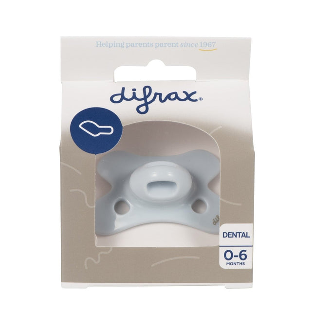 Difrax Speen 0 - 6 Dental Uni Blauw - Difrax - Babywinkel - 8711736548439