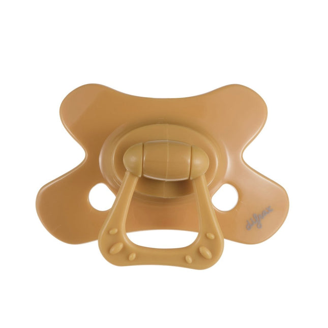 Difrax Speen 6+ Dental Uni Honey Geel - Difrax - Babywinkel - 8711736548927