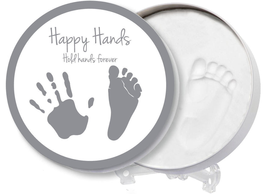 Dooky Afdrukset Happy Hands Rond Klei Blik - Dooky - Babywinkel - 5038278010099