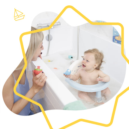 Asiento de baño plegable para bebés Badabulle