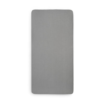 Jollein Sábana Ajustable Jersey Gris Tormenta 60x120cm