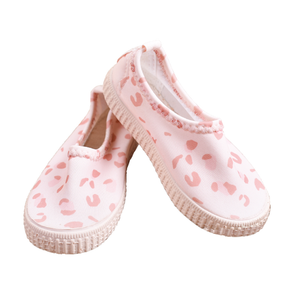 Zapatillas de agua Swim Essentials Pantera estampada Rosa viejo