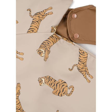 Pack de 2 Baberos Konges Slojd Tigre/Coco Tostado