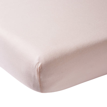 Meyco Sábana Ajustable Jersey Rosa Claro 40x80/90 cm