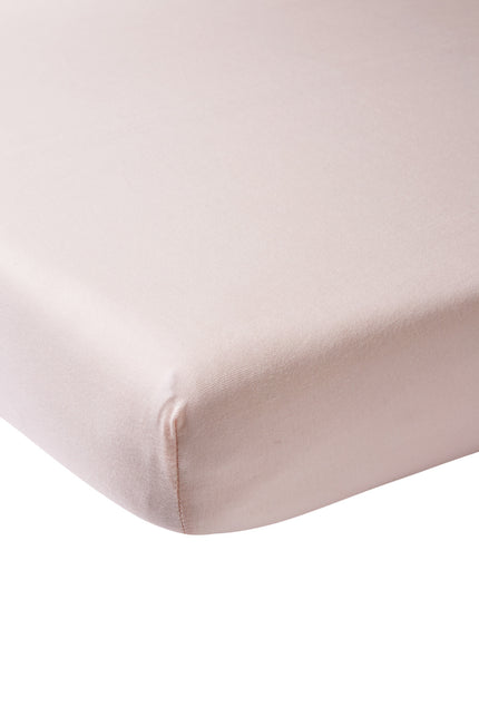 Meyco Sábana Ajustable Jersey Rosa Claro 40x80/90 cm