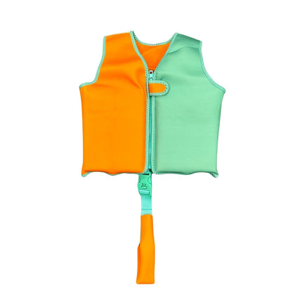 Swim Essentials Chaleco de natación Naranja Verde 3-6 Años