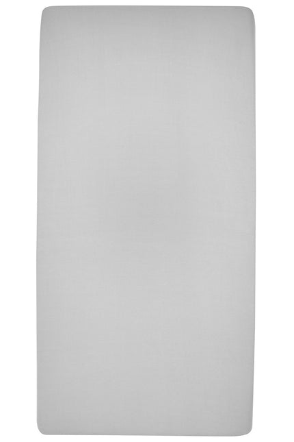 Meyco Sábana Ajustable Jersey Box Colchón 75X95cm Gris Claro