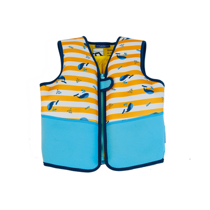 Swim Essentials Chaleco de natación Niño Ballena Azul Naranja 3-6 Años