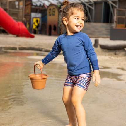 Camiseta Swim Essentials Niño Uv Azul Oscuro