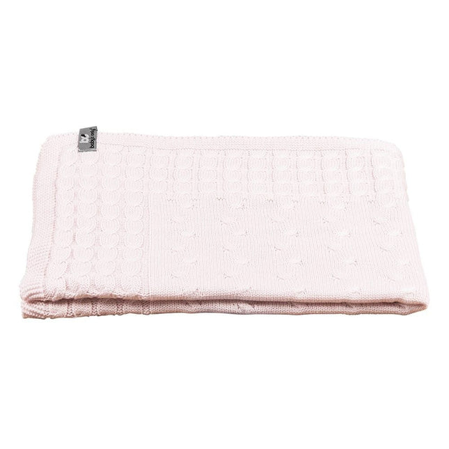 Manta para somier Baby's Only Cable Classic Rosa