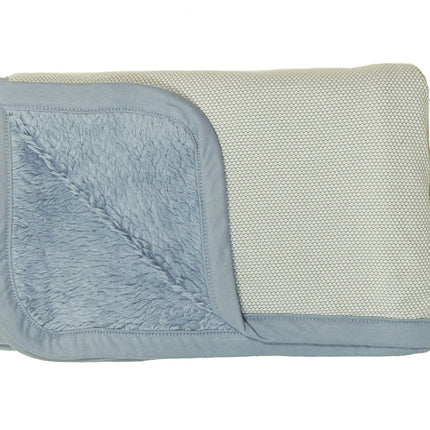 Manta de cuna Snoozebaby T.O.G 2.0 Azul Fresco 100x75cm